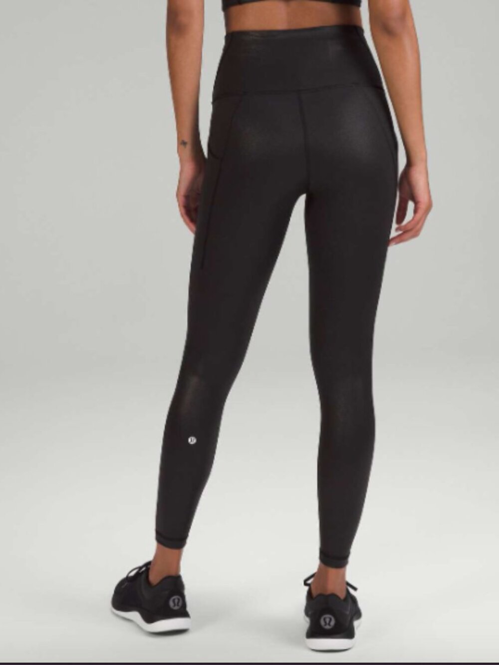 Lululemon Wunder Train High-Rise Tight with Pockets 25" Size 6 Black - Picture 4 of 9